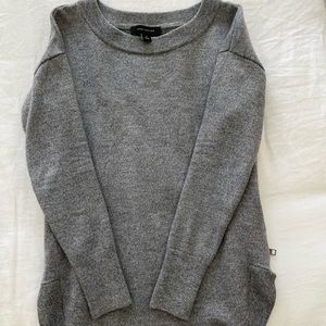 Anne Taylor Knit Sweater with side zippers XS